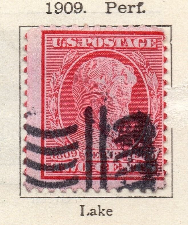 United States 1909 Early Issue Fine Used 2c. NW-265545