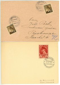 Czechoslovakia Special Cancel Postmark Card Cover Collection