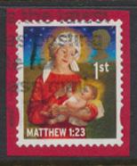 GB SG 3243 SC# 2973b Used on piece Christmas   2011    see details