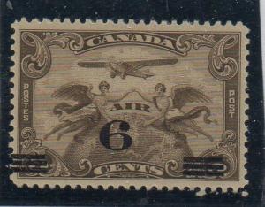 Canada Sc  C3 1932 6c on 5c airmail stamp mint NH