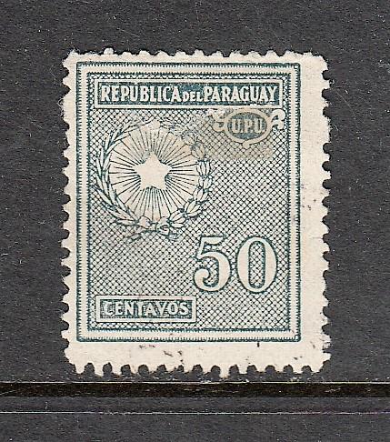 PARAGUAY ERROR #283 MH REVERSE PRINT