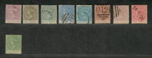 St. Christopher Sc#8-16 M+U/H/F-VF, Complete Set, Cv. $384.60