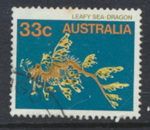 Australia  Sc# 909 Used Sea Dragon   see details & scan                      