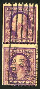 U.S. #489 USED PAIR