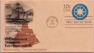 FDC 1975 SC #U571 U118 Artcraft Cachet - Minneapolis, Mn - 10c Embossed -  J1416