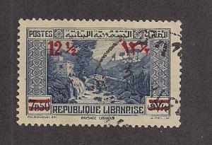 LEBANON SC# 150 F-VF U 1937