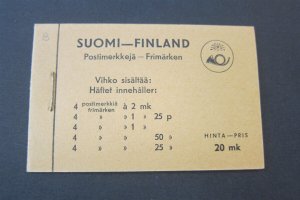 Finland 1936 Sc 173a Booklet