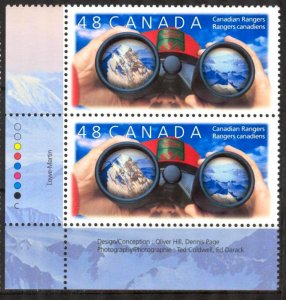 Canada 2003 Canadian Rangers Mi. 2110 Pair MNH