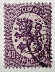 AlexStamps FINLAND #94 VF Used