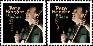 US 5708 Music Icons Pete Seeger forever horz pair (2 stamps) MNH 2022 July 31 