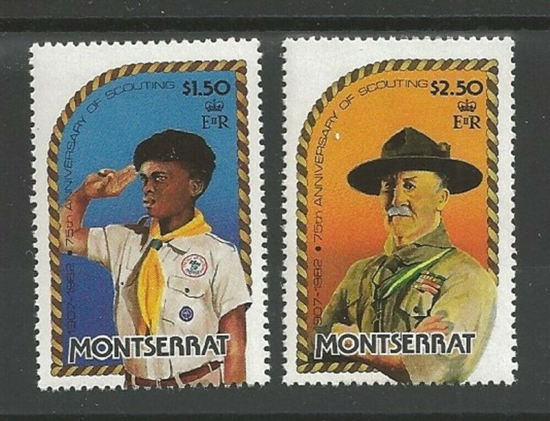 1982 Montserrat Scouts 75th anniversary 