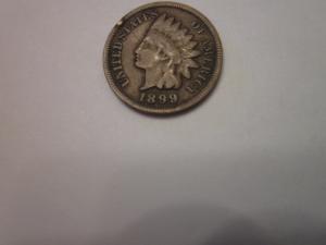 indian head coin 1899