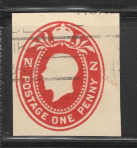 NEW ZEALAND Postal Stationery Cut Out A17P23F21967-