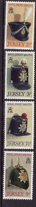 Jersey-Sc#69-72-unused NH set-Uniforms-Military Hats-1972-