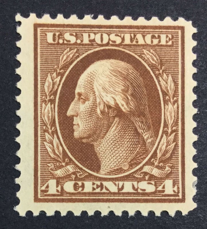 MOMEN: US STAMPS #377 MINT OG H LOT #42879