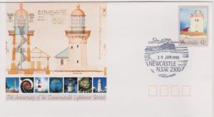Australia 1990 Lighthouse Service Pre-stamped Envelope First Day of Issue