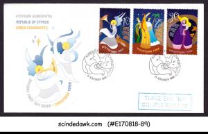 CYPRUS - 1999 CHRITMAS - 3V - FDC