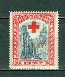 BAHAMAS 1917 RED CROSS#B1 MINT NO THINS...$0.50