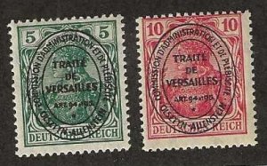 Allenstein Sc. # 15-16, MH, 1920 (A66)