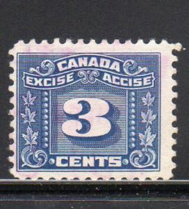 CANADA #FX64  1934  3c  THREE LEAF EXCISE TAX       F-VF USED  a