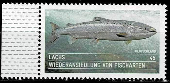 Germany 2014,Sc.#2761 MNH, Atlantic Salmon (Salmo salar)