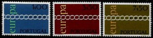 Portugal #1094-6 MNH Set - Europa - Chain Links