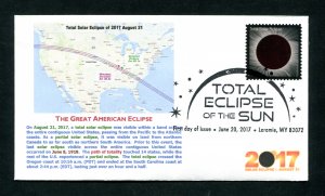 Sc. 5211 Total Solar Eclipse FDC - FM Cachets 1  