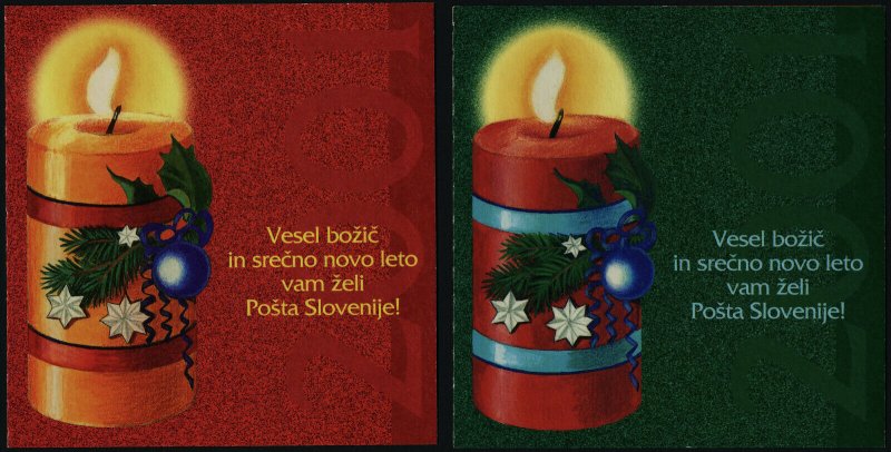 Slovenia 439a,440a Booklets MNH Christmas