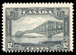 Canada #156 Cat$85, 1928 12c gray, never hinged