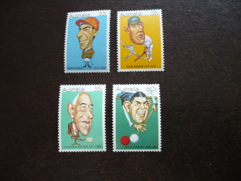 Stamps - Australia - Scott# 772-775 - Mint Never Hinged Set of 4 Stamps