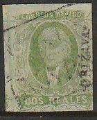 MEXICO-Orizava 3, 2Reales, USED. VF. (1415)