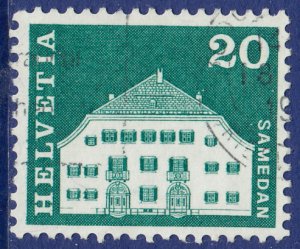 Switzerland - 1968 - Scott #443 - used - Samedan