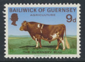 Guernsey SG 38  SC# 35 Agriculture Bull  Mint Never Hinged see scan 