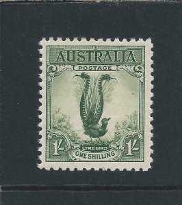 AUSTRALIA 1932 1s GREEN MNH SG 140 CAT £45