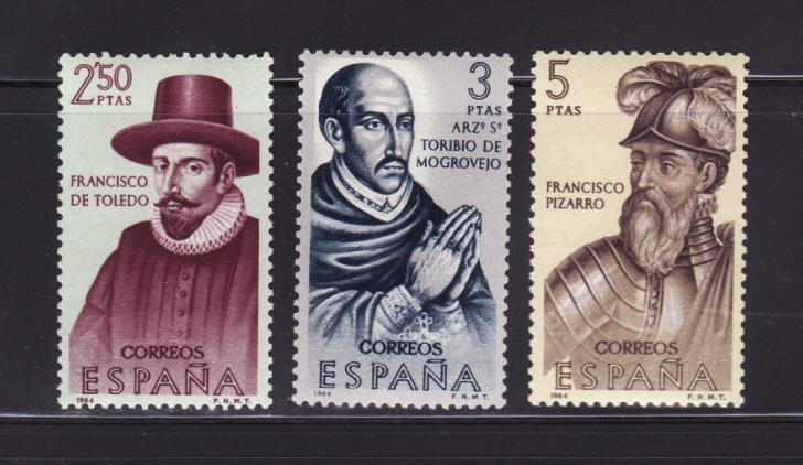 Spain 1276-1278 MNH Famous People