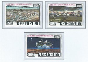 Ascension mnh   SC#  215-217