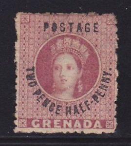 Grenada scott # 9 F-VF mint hinged nice color scv $ 70 ! ...