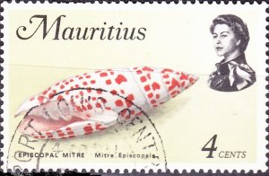 MAURITIUS 1968 QEII 4c Multicoloured SG384 FU