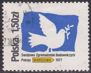 Poland 2213 Peace Dove 1.50zł 1977