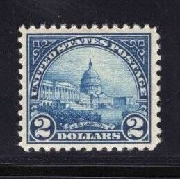 US STAMPS #572 $2 MINT OG H LOT #78839-22