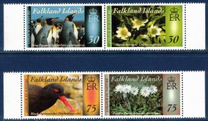 FALKLAND ISLANDS 2014 Color in Nature; Scott 1122-23, SG 1296a, 1298a, MNH