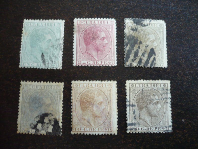 Stamps - Cuba - Scott# 94-99 - Used set of 6 Stamps