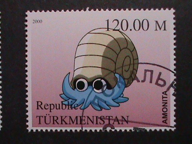 ​TURKMENISTAN -2000 LOVELY FAMPOUS POKEMON CTO FANCY POSTAL CANCEL VERY FINE