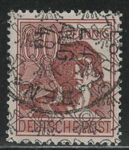 Germany AM Post Scott # 631a, used