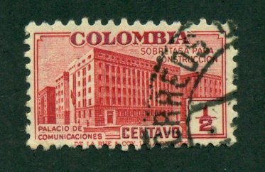 Colombia 1940 #RA9 U SCV (2020) = $0.25