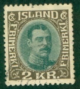 ICELAND 186 USED RL 4078 CV $80.00 BIN $24.00