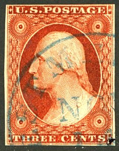 U.S. #10 USED WITH APS CERT