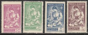 Algérie   1943  Scott No. B39-42  (N**)  Semi postal /Complet