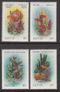 Nevis 503-506 Marine Life MNH VF