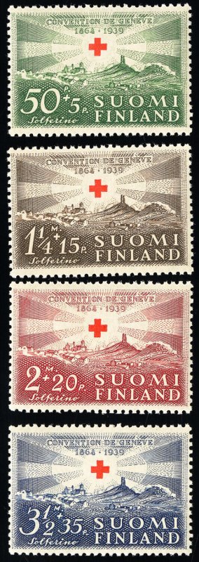 Finland Stamps # 35-8 MNH VF Scott Value $32.00